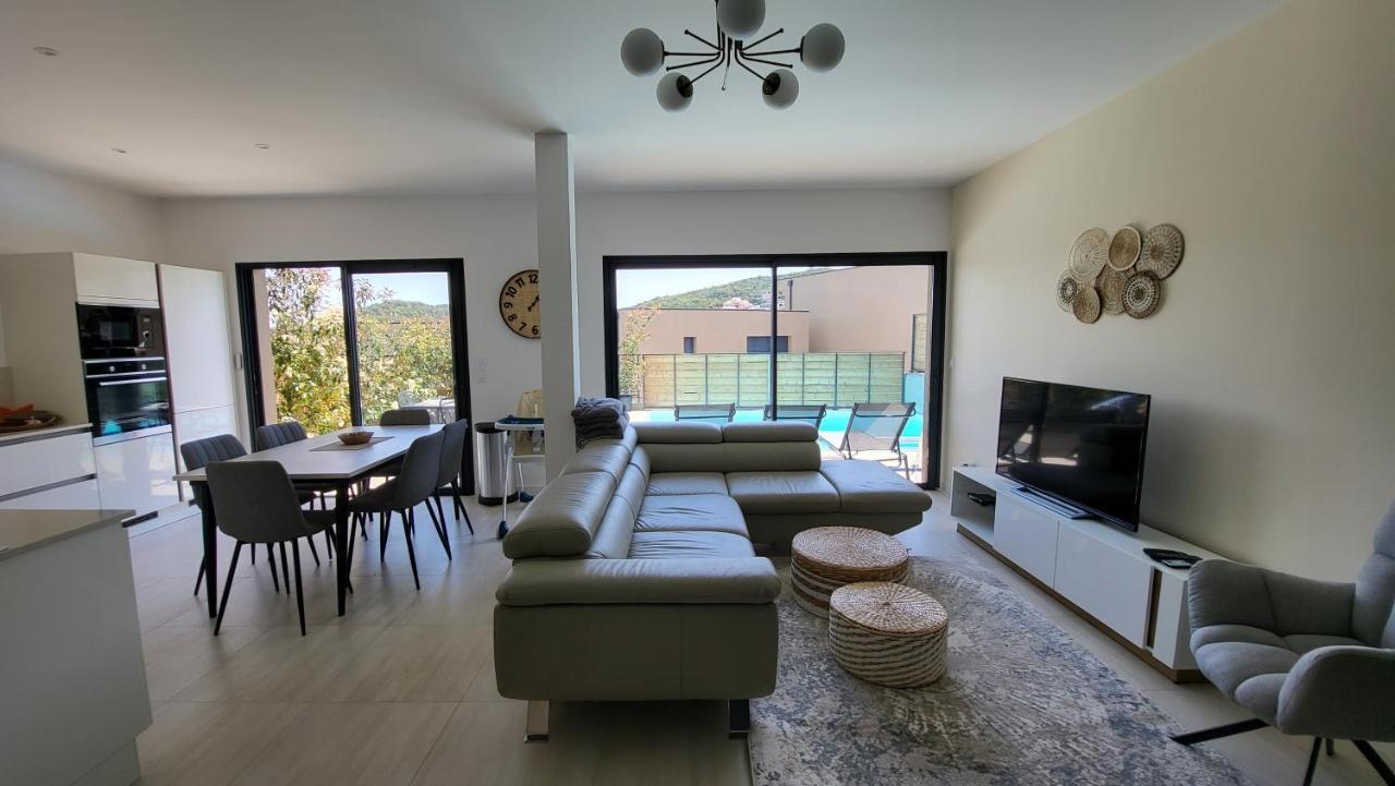 Villa 4 chambres piscine privée à 400m de la plage dans une résidence neuve Conca Esterno foto