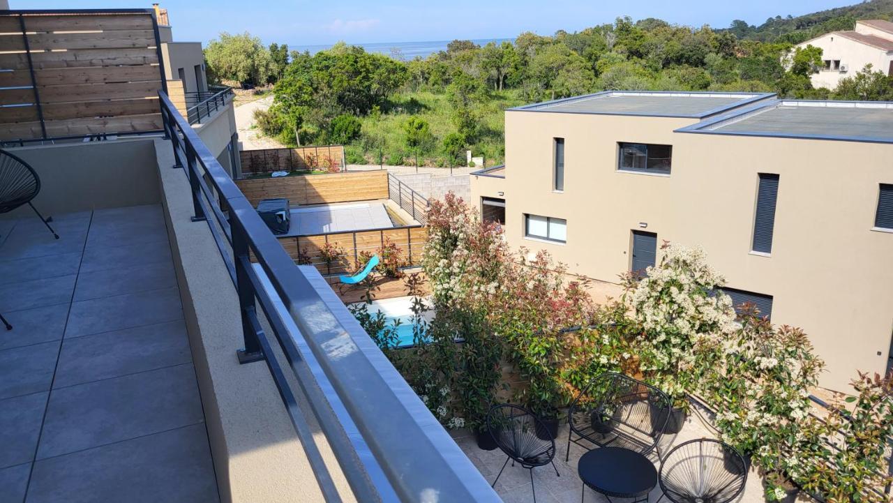 Villa 4 chambres piscine privée à 400m de la plage dans une résidence neuve Conca Esterno foto