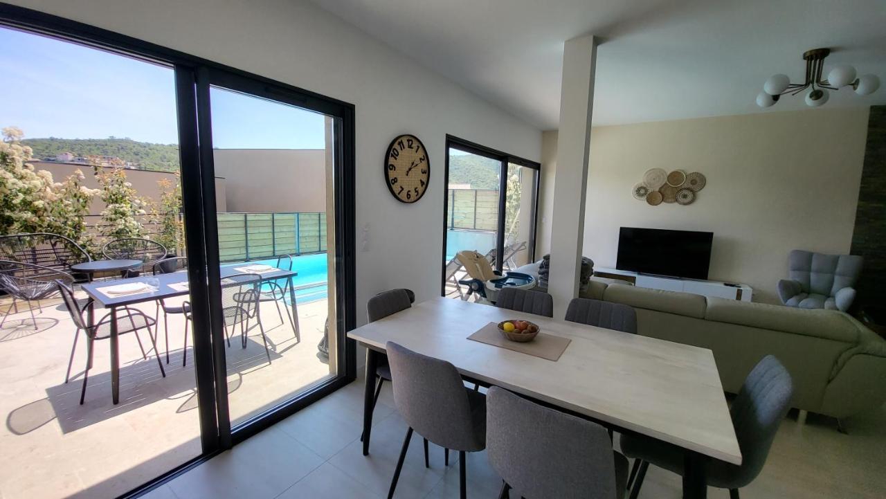 Villa 4 chambres piscine privée à 400m de la plage dans une résidence neuve Conca Esterno foto