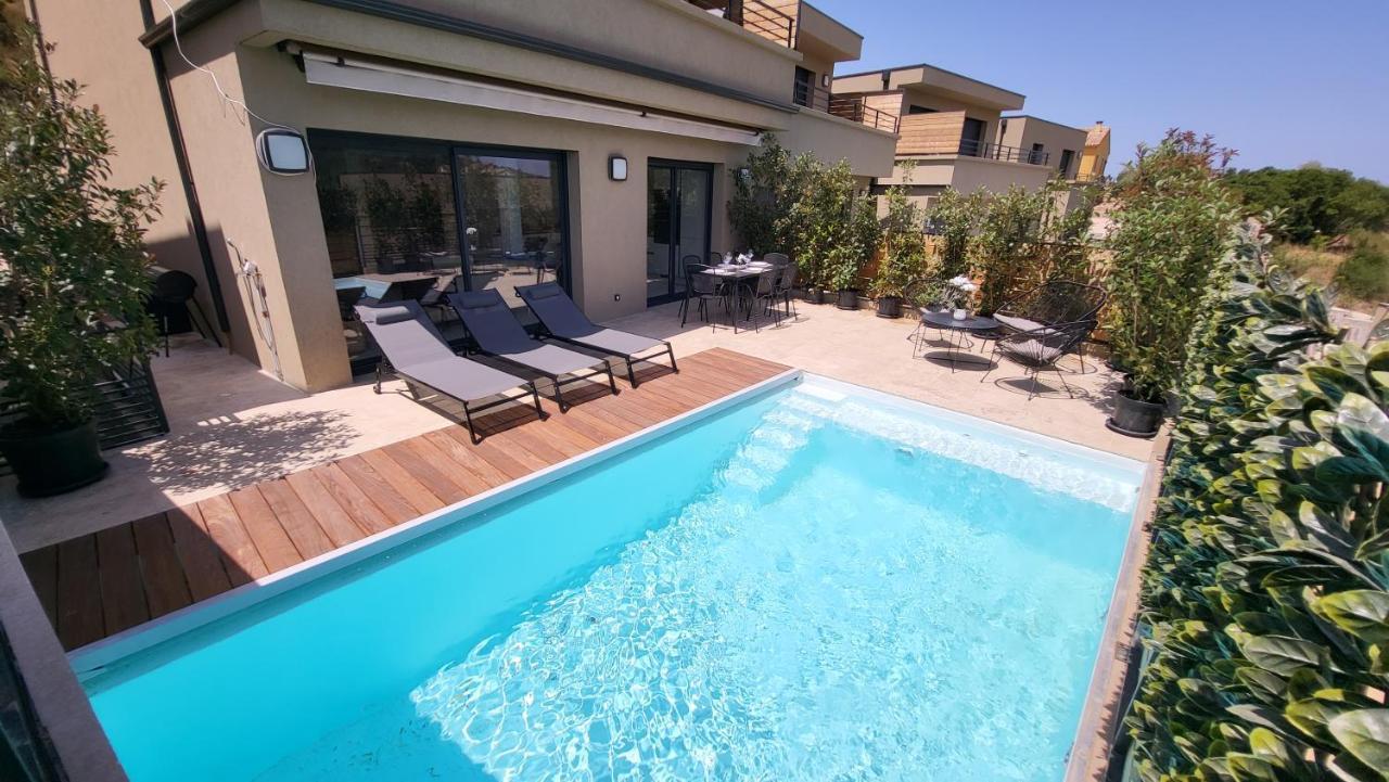 Villa 4 chambres piscine privée à 400m de la plage dans une résidence neuve Conca Esterno foto