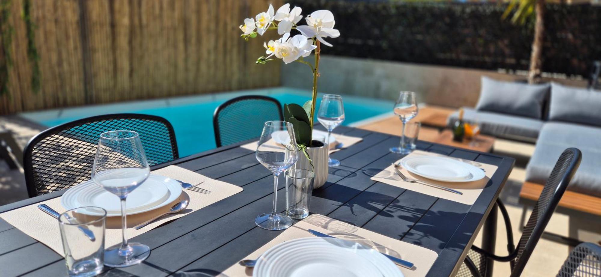 Villa 4 chambres piscine privée à 400m de la plage dans une résidence neuve Conca Esterno foto
