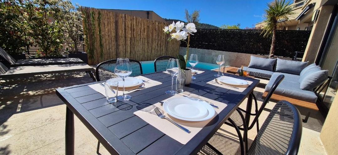 Villa 4 chambres piscine privée à 400m de la plage dans une résidence neuve Conca Esterno foto