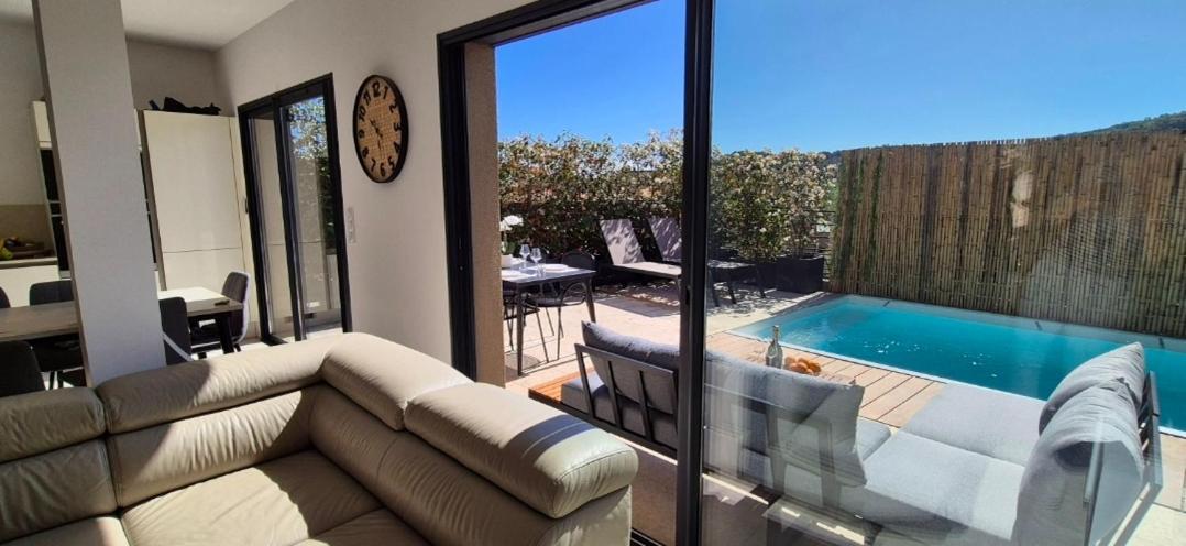 Villa 4 chambres piscine privée à 400m de la plage dans une résidence neuve Conca Esterno foto